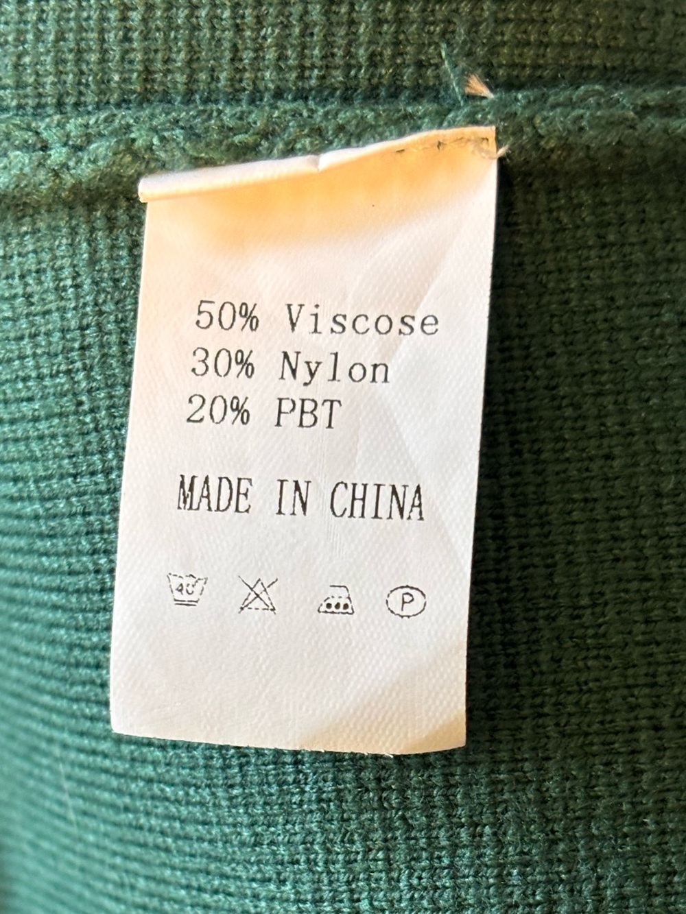 ANRABESS Long Cardigan Open Front Green Sweater Women’s Size XS - Picture 6 of 12